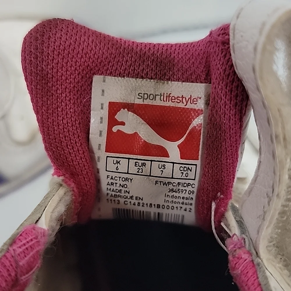 PUMA TODDLER SHOES, Size 7, EUC - Picture 6 of 8